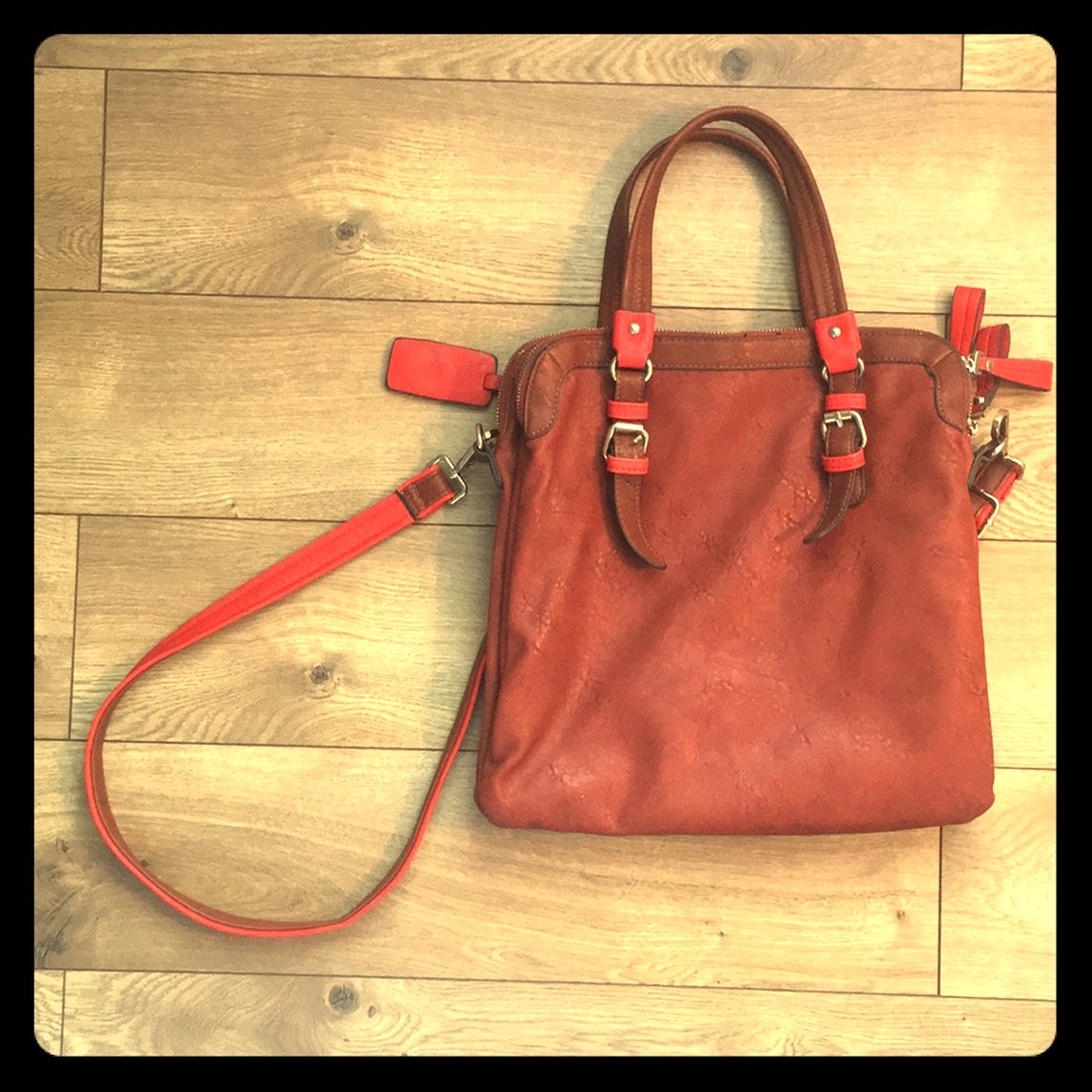 Burnt Orange La Terre Fashion Tote
